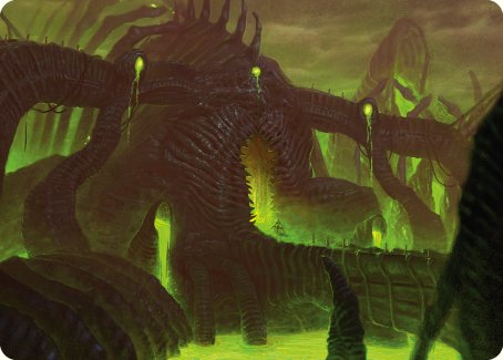 The Dross Pits Art Card [Phyrexia: All Will Be One Art Series] | Odin's Place