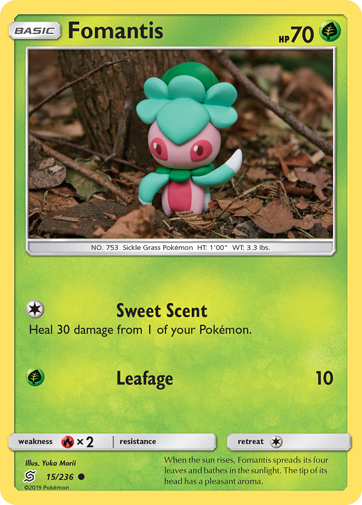 Fomantis (15/236) [Sun & Moon: Unified Minds] | Odin's Place