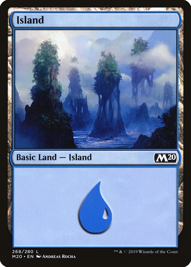 Island (268) [Core Set 2020] | Odin's Place