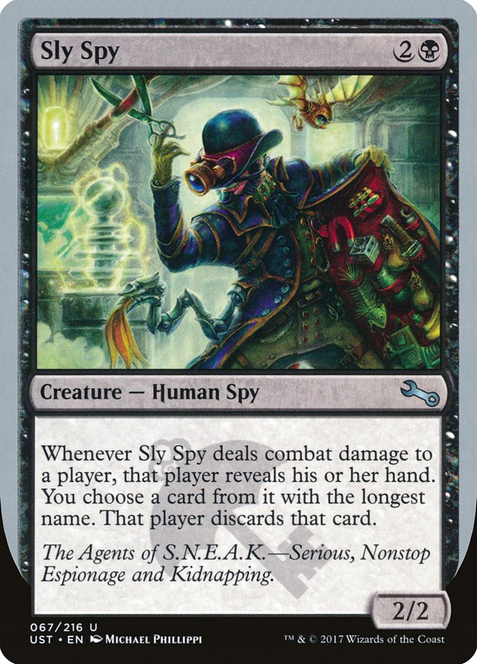 Sly Spy (67) ("Serious, Nonstop Espionage and Kidnapping") [Unstable] | Odin's Place