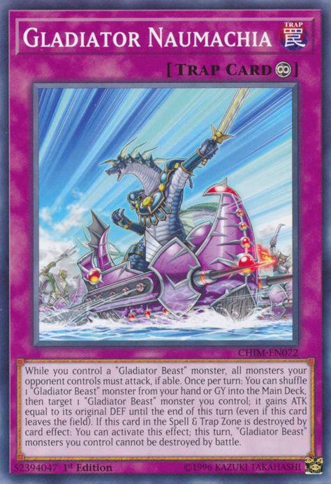 Gladiator Naumachia [CHIM-EN072] Common | Odin's Place