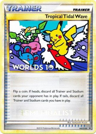 Tropical Tidal Wave (HGSS18) (Semi Finalist) [HeartGold & SoulSilver: Black Star Promos] | Odin's Place