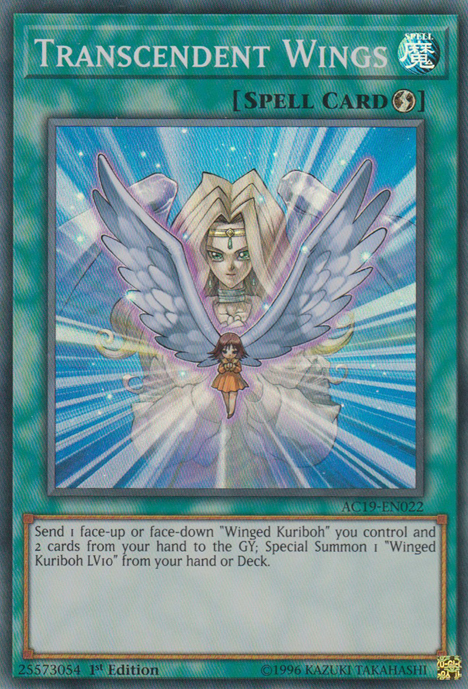 Transcendent Wings [AC19-EN022] Super Rare | Odin's Place