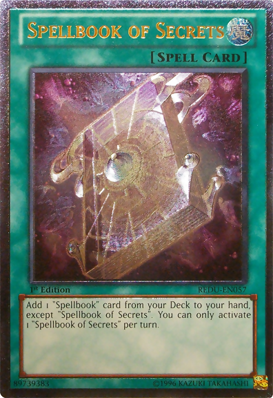 Spellbook of Secrets [REDU-EN057] Ultimate Rare | Odin's Place