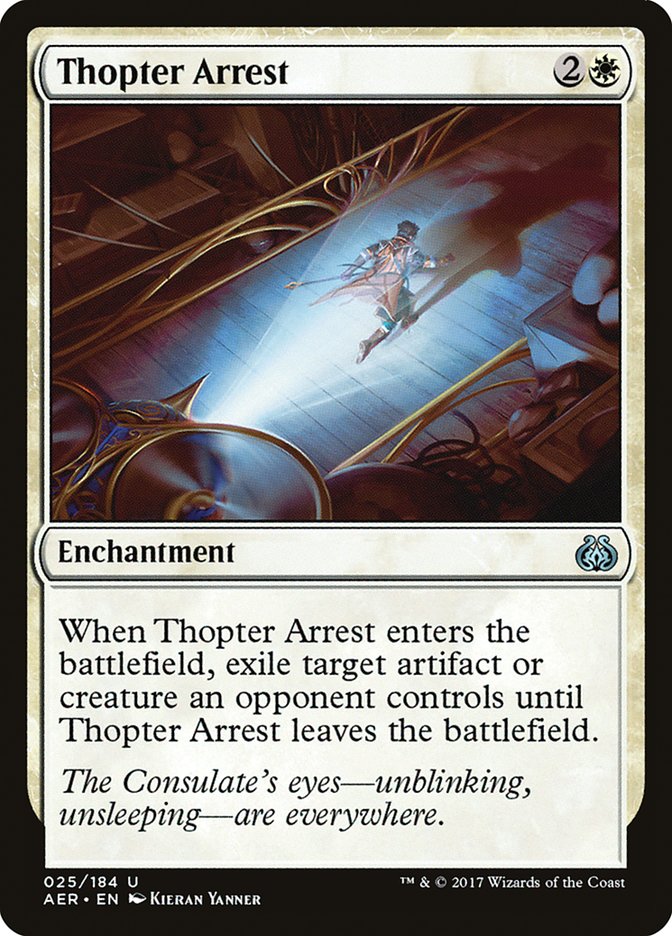 Thopter Arrest (25) [Aether Revolt] | Odin's Place