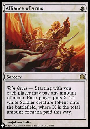 Alliance of Arms [The List] | Odin's Place