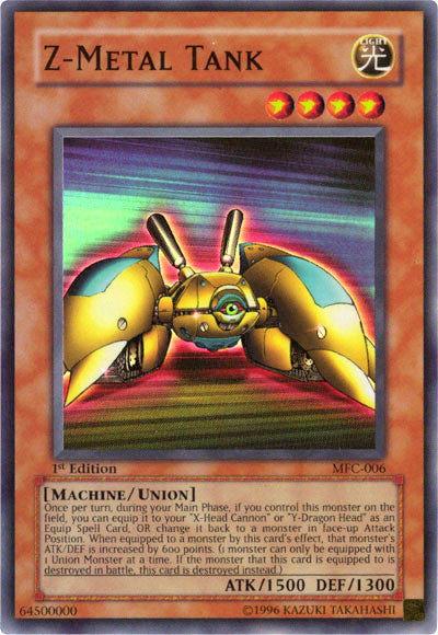 Z-Metal Tank [MFC-006] Super Rare | Odin's Place