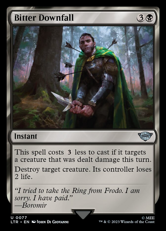 Bitter Downfall [The Lord of the Rings: Tales of Middle-Earth] | Odin's Place