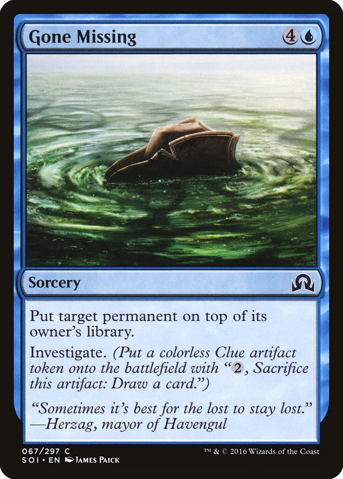 Gone Missing (67) [Shadows over Innistrad] | Odin's Place