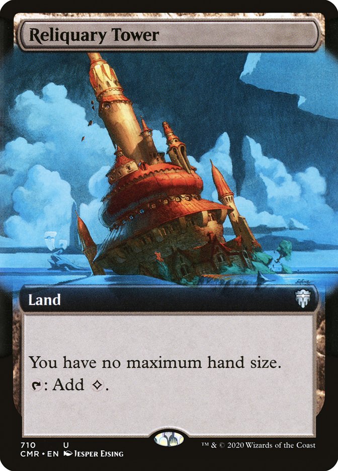 Reliquary Tower (Extended Art) [Commander Legends] | Odin's Place