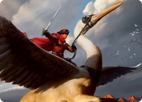 Rem Karolus, Stalwart Slayer Art Card [Innistrad: Midnight Hunt Art Series] | Odin's Place