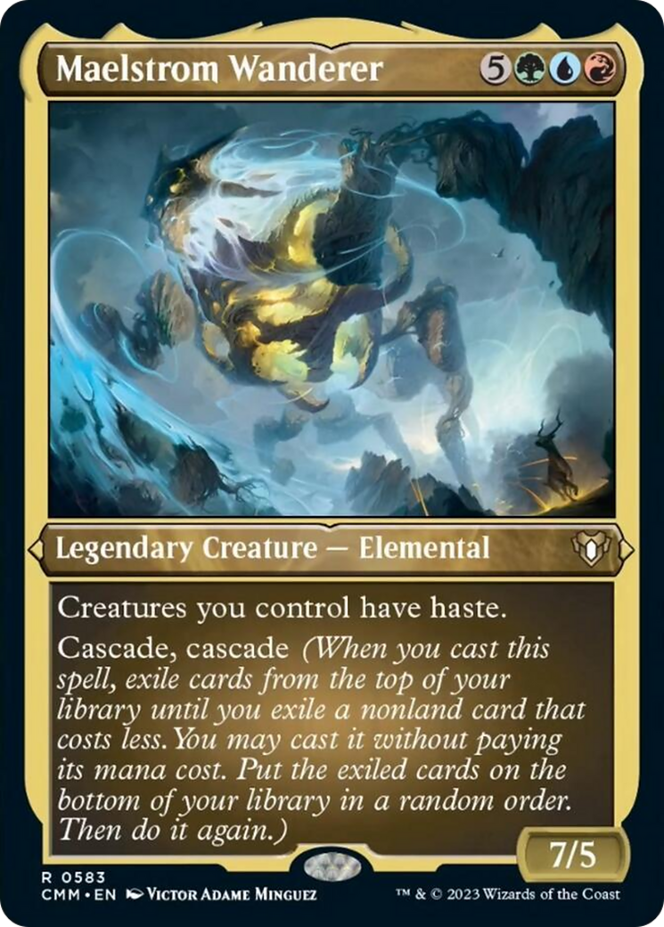 Maelstrom Wanderer (Foil Etched) [Commander Masters] | Odin's Place