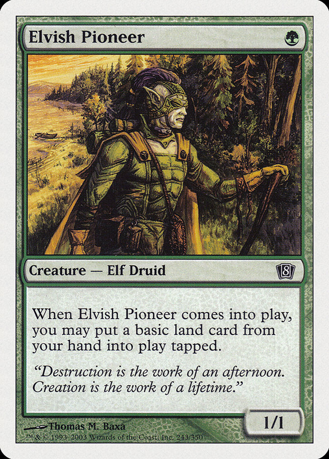 Elvish Pioneer (243) [Eighth Edition] | Odin's Place