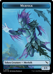 Thopter (0020) // Merfolk Double-Sided Token [Murders at Karlov Manor Tokens] | Odin's Place