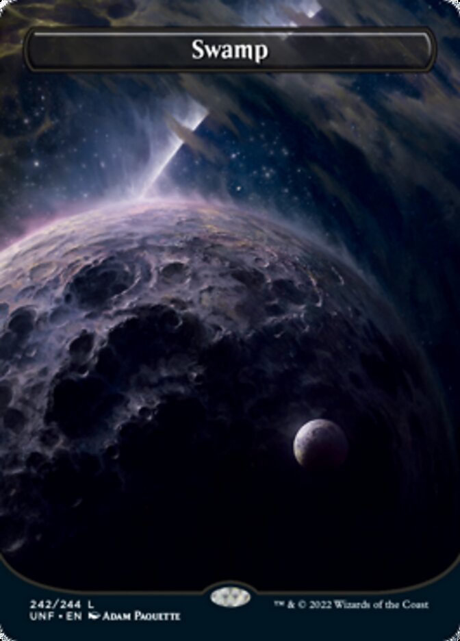 Swamp (242) (Orbital Space-ic Land) [Unfinity] | Odin's Place