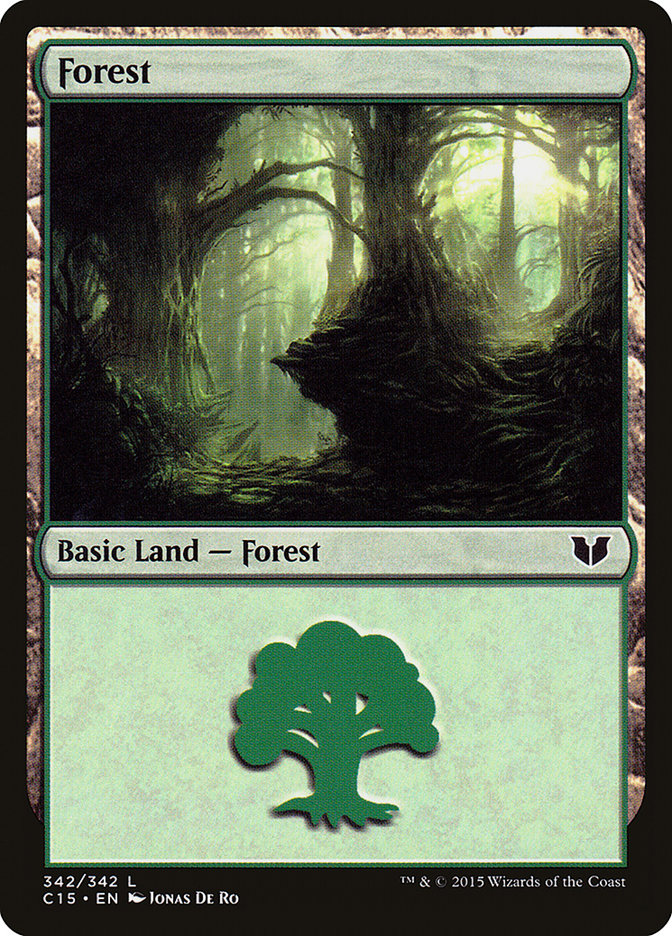 Forest (342) [Commander 2015] | Odin's Place