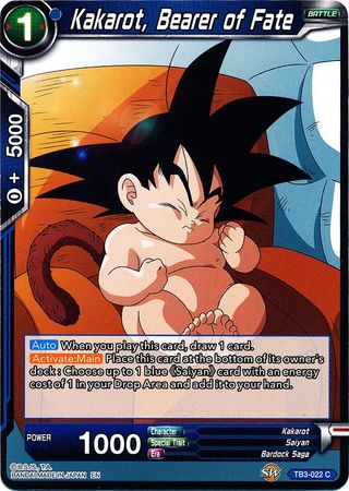 Kakarot, Bearer of Fate (TB3-022) [Clash of Fates] | Odin's Place