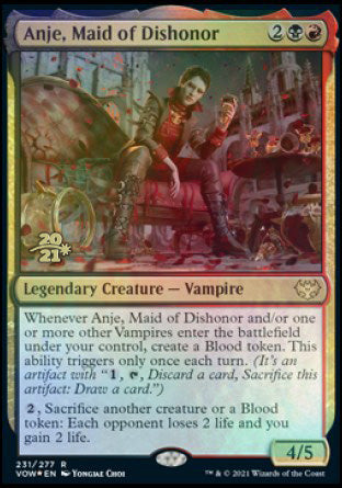 Anje, Maid of Dishonor [Innistrad: Crimson Vow Prerelease Promos] | Odin's Place