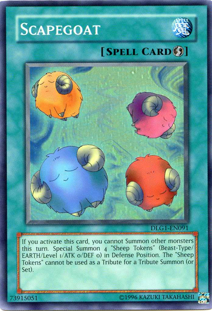 Scapegoat [DLG1-EN091] Super Rare | Odin's Place