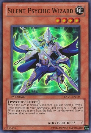 Silent Psychic Wizard [EXVC-EN025] Super Rare | Odin's Place