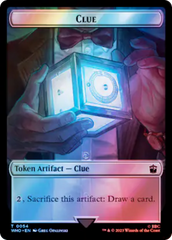 Copy // Clue (0054) Double-Sided Token (Surge Foil) [Doctor Who Tokens] | Odin's Place