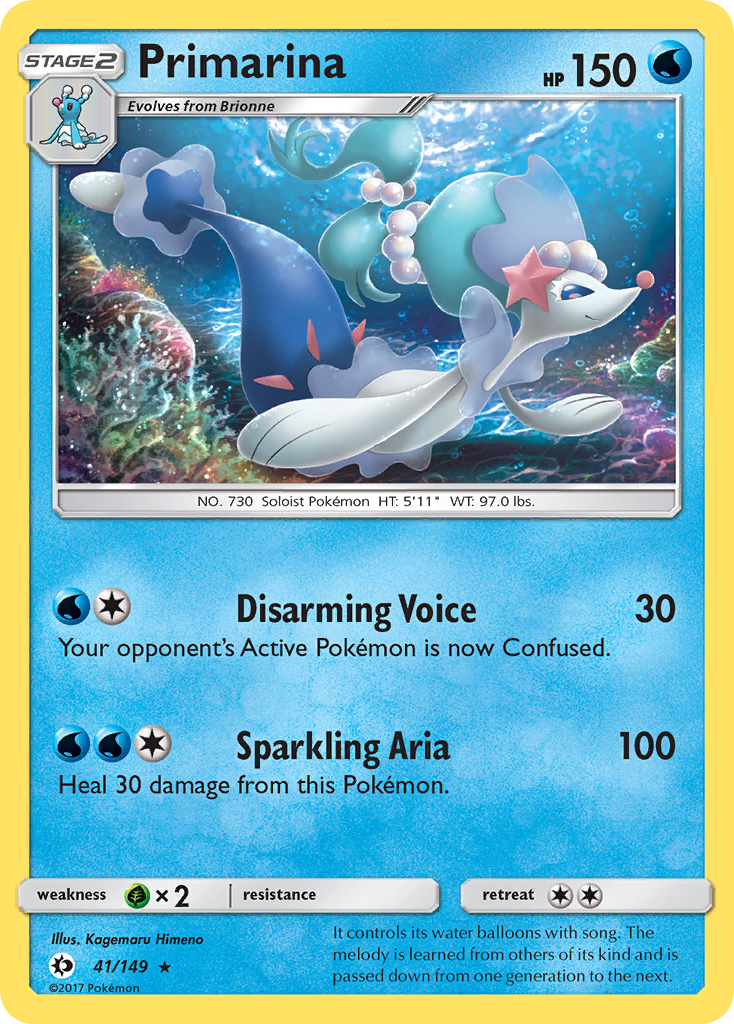 Primarina (41/149) [Sun & Moon: Base Set] | Odin's Place