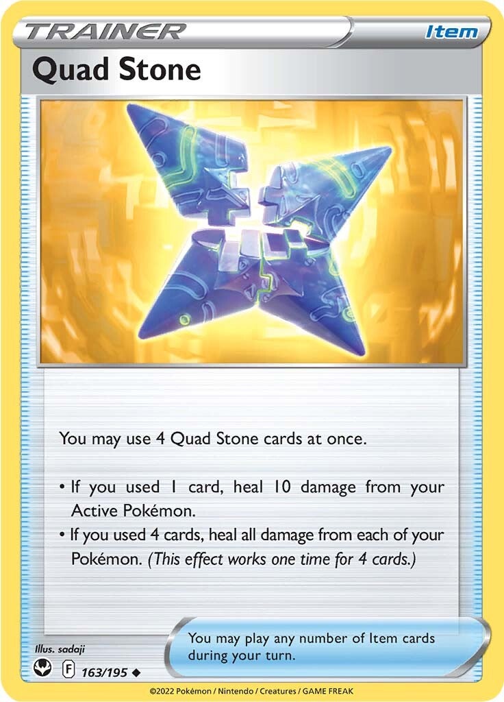 Quad Stone (163/195) [Sword & Shield: Silver Tempest] | Odin's Place