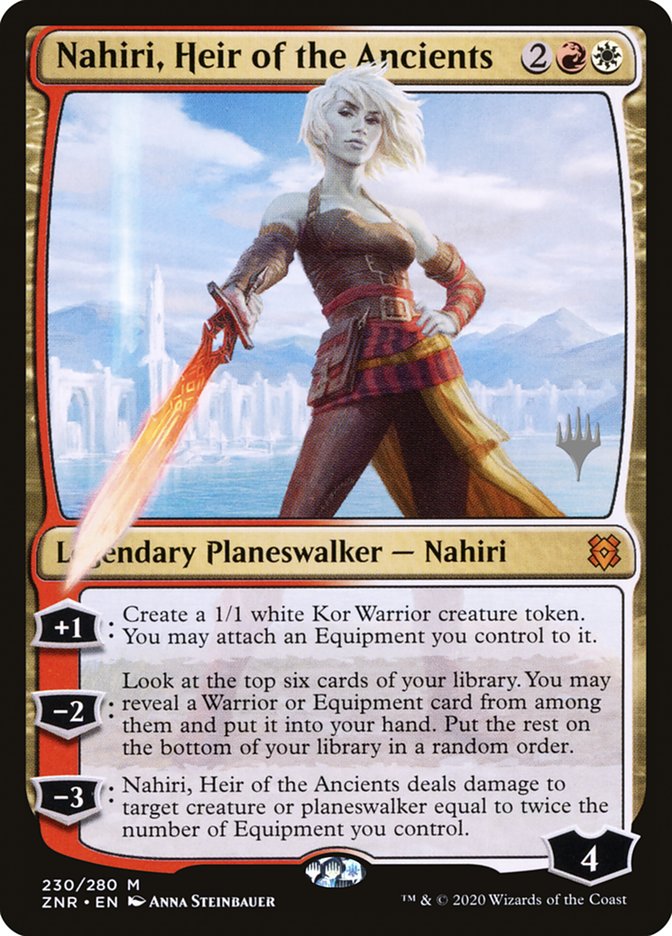 Nahiri, Heir of the Ancients (Promo Pack) [Zendikar Rising Promos] | Odin's Place