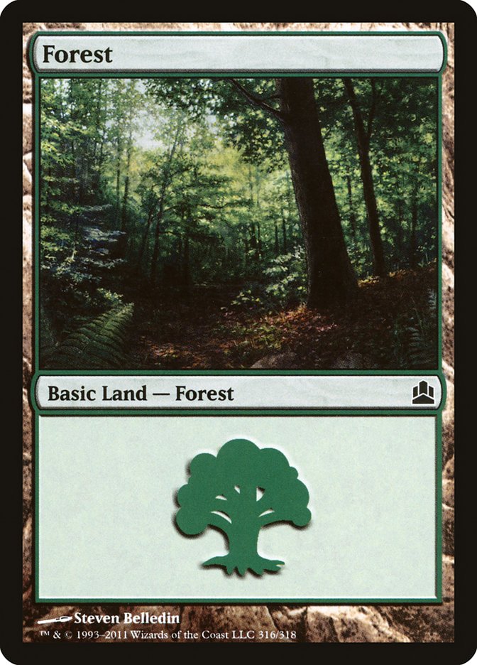 Forest (316) [Commander 2011] | Odin's Place