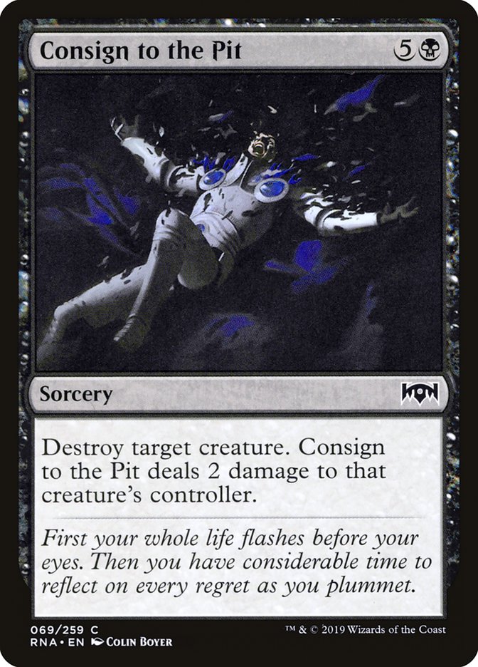 Consign to the Pit (69) [Ravnica Allegiance] | Odin's Place