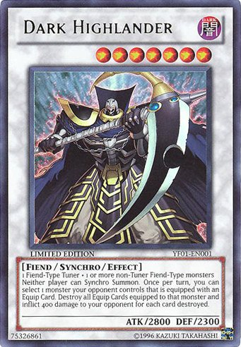 Dark Highlander [YF01-EN001] Ultra Rare | Odin's Place
