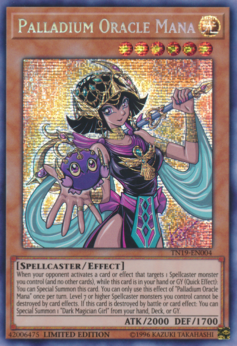 Palladium Oracle Mana [TN19-EN004] Prismatic Secret Rare | Odin's Place
