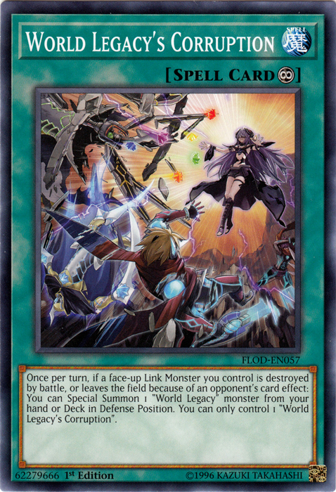 World Legacy's Corruption [FLOD-EN057] Common | Odin's Place