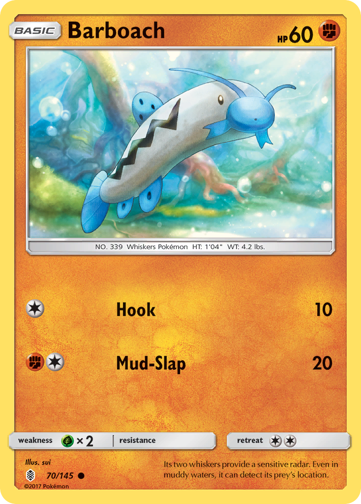 Barboach (70/145) [Sun & Moon: Guardians Rising] | Odin's Place
