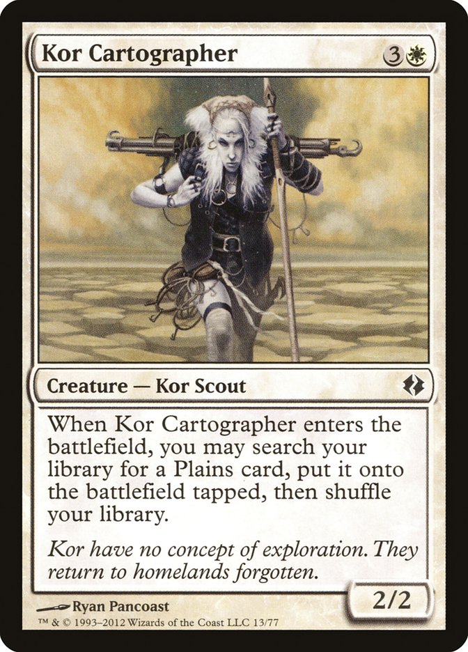 Kor Cartographer (13) [Duel Decks: Venser vs. Koth] | Odin's Place