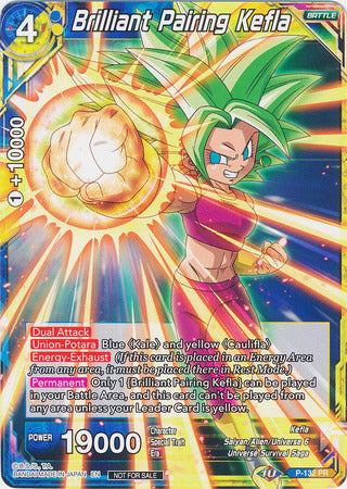 Brilliant Pairing Kefla (Shop Tournament: Assault of Saiyans) (P-132) [Promotion Cards] | Odin's Place