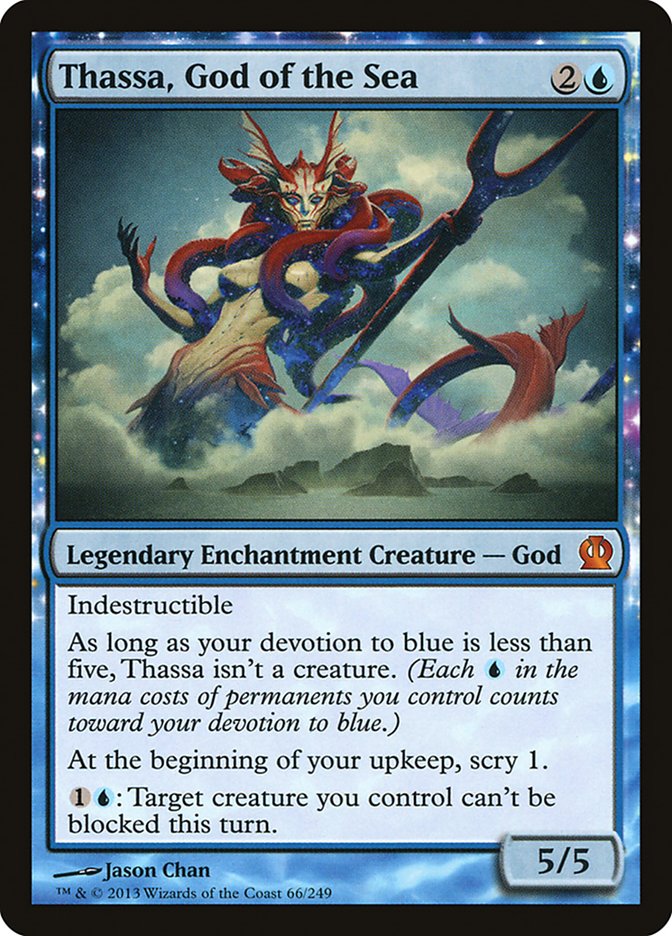 Thassa, God of the Sea (66) [Theros] | Odin's Place