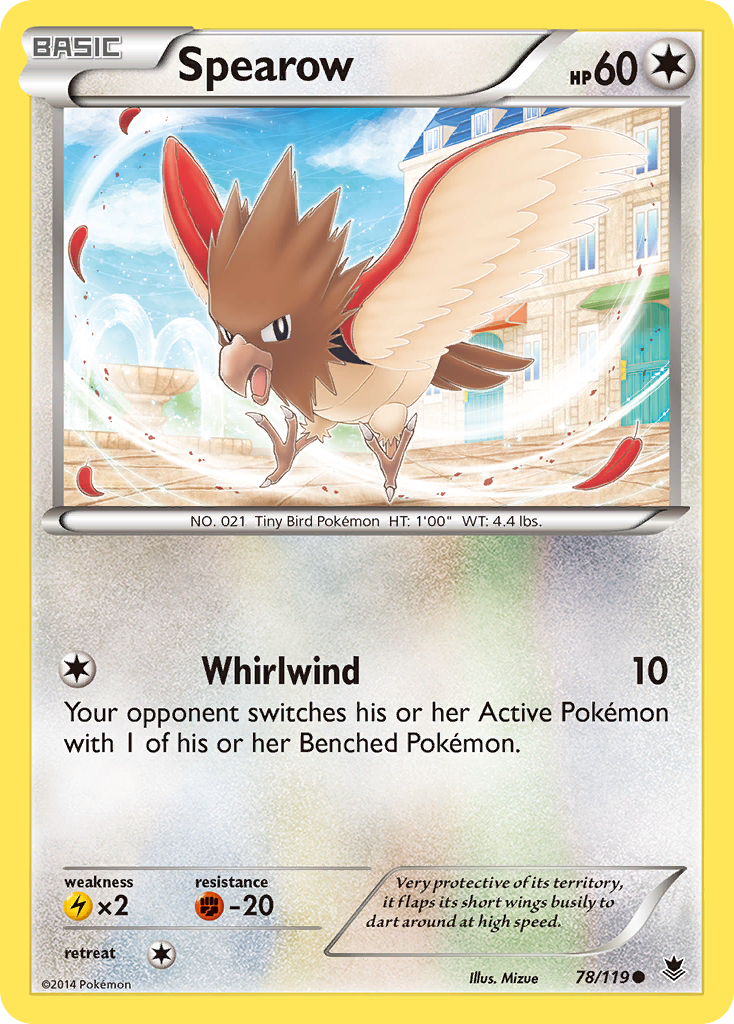 Spearow (78/119) [XY: Phantom Forces] | Odin's Place