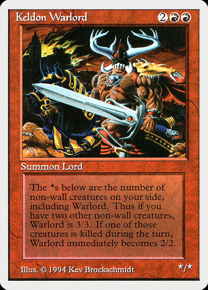 Keldon Warlord [Summer Magic / Edgar] | Odin's Place