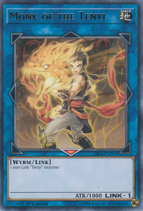 Monk of the Tenyi [RIRA-EN043] Rare | Odin's Place