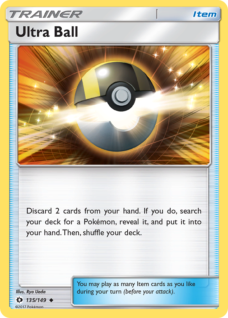 Ultra Ball (135/149) [Sun & Moon: Base Set] | Odin's Place