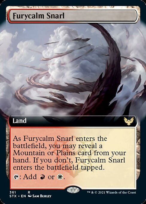 Furycalm Snarl (Extended Art) [Strixhaven: School of Mages] | Odin's Place