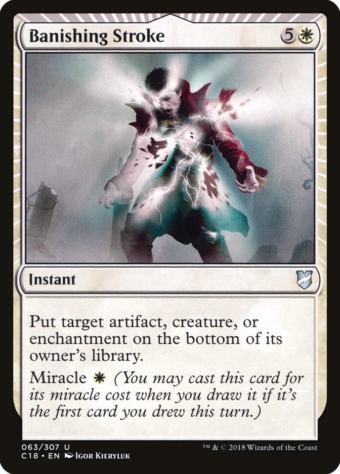 Banishing Stroke (63) [Commander 2018] | Odin's Place