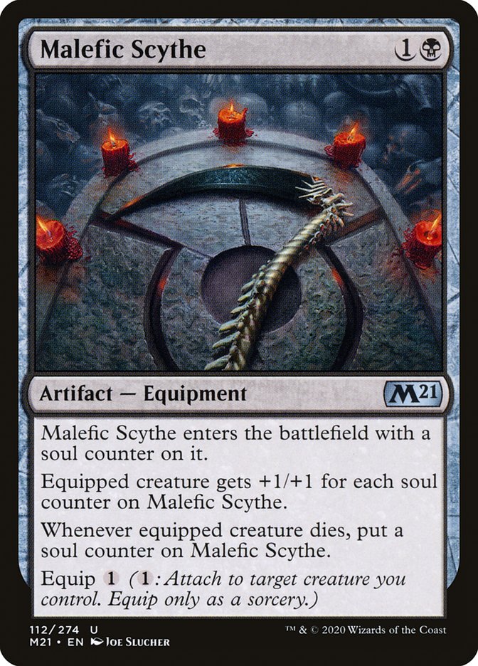 Malefic Scythe [Core Set 2021] | Odin's Place