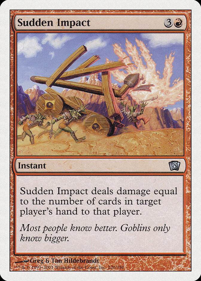 Sudden Impact (226) [Eighth Edition] | Odin's Place