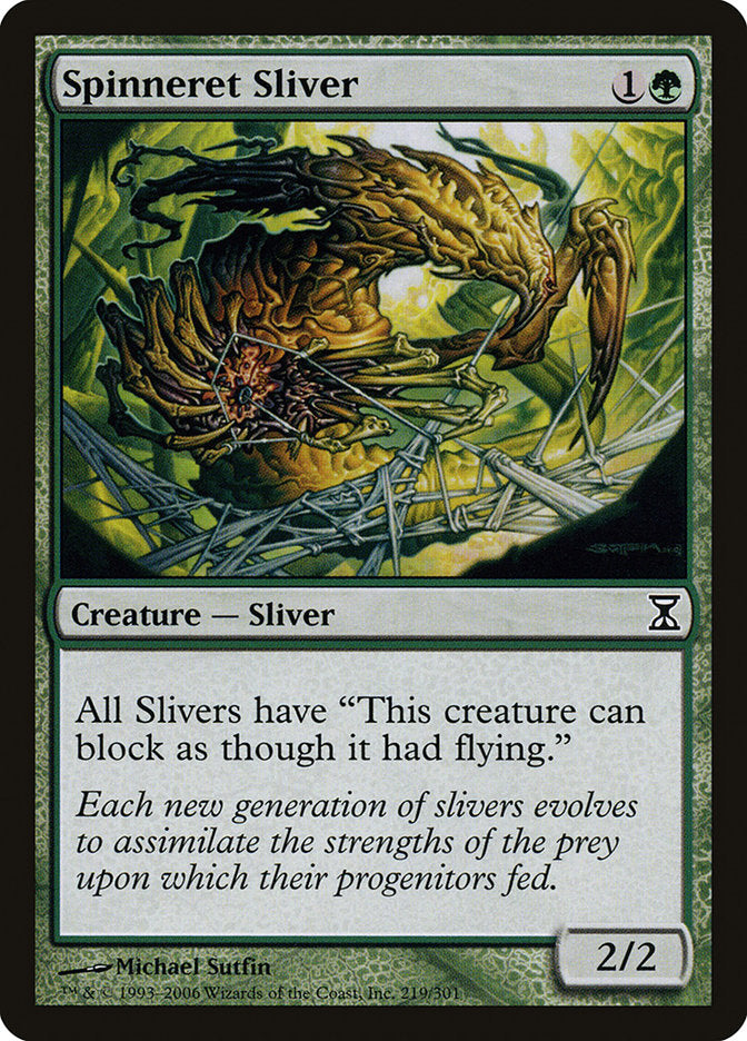Spinneret Sliver (219) [Time Spiral] | Odin's Place