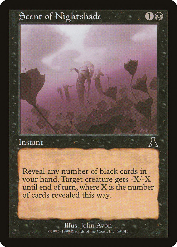 Scent of Nightshade (69) [Urza's Destiny] | Odin's Place