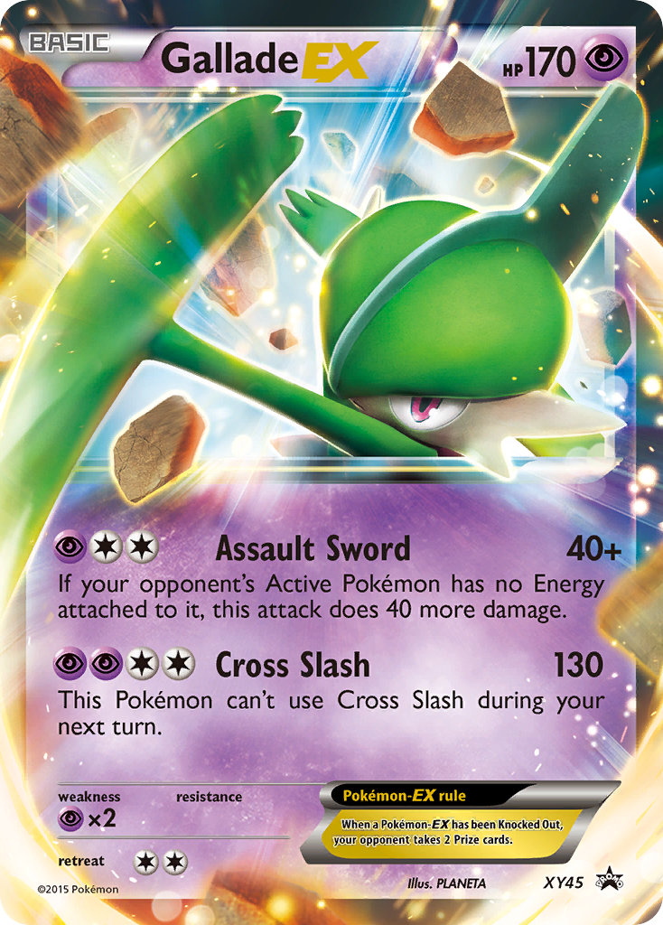 Gallade EX (XY45) [XY: Black Star Promos] | Odin's Place