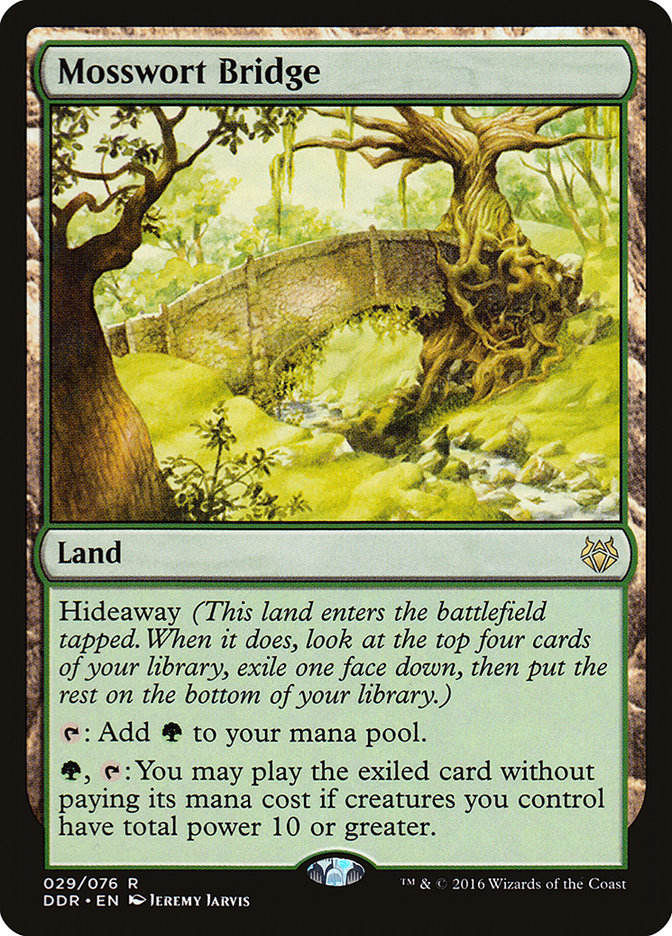 Mosswort Bridge (29) [Duel Decks: Nissa vs. Ob Nixilis] | Odin's Place