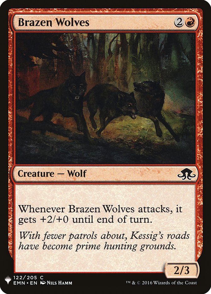 Brazen Wolves [Mystery Booster] | Odin's Place
